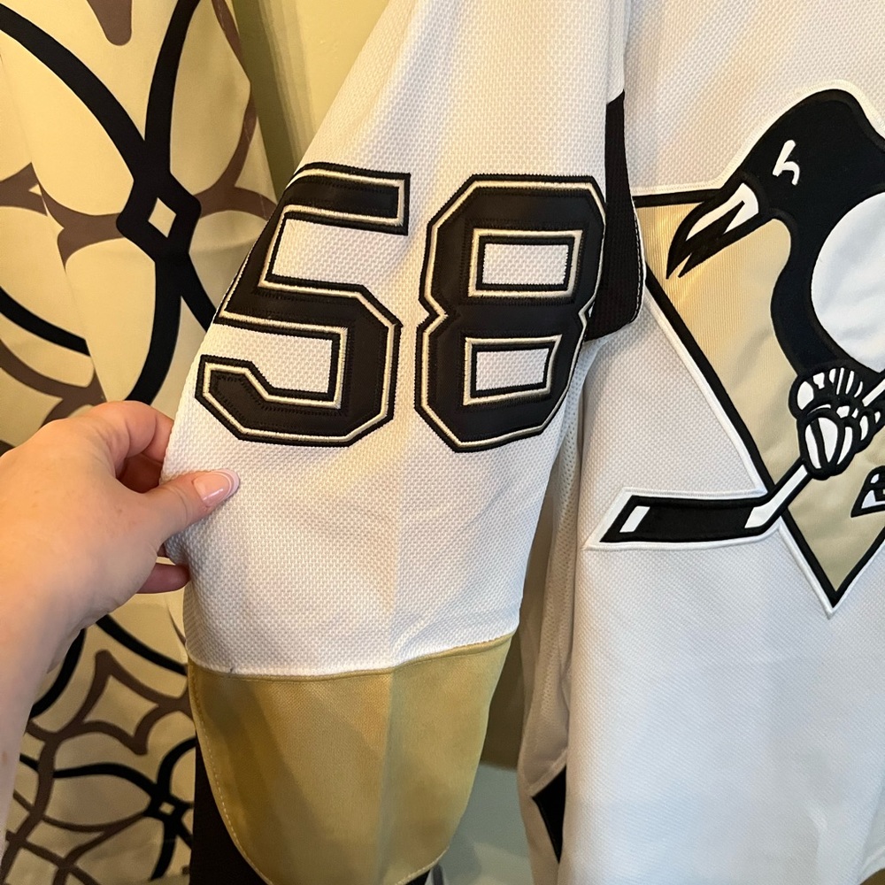 Adult Large Reebok Letang Jersey. Never Worn.